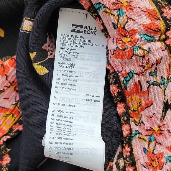 BILLABONG Girls Shift Dress - Picture 8 of 8